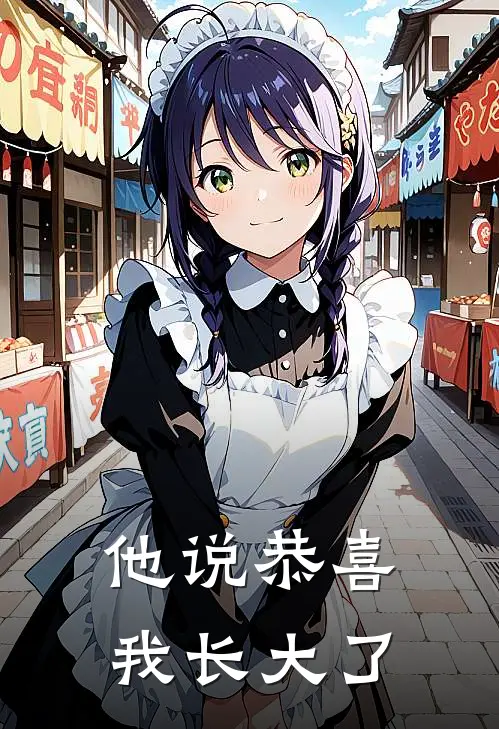 他说恭喜我长大了