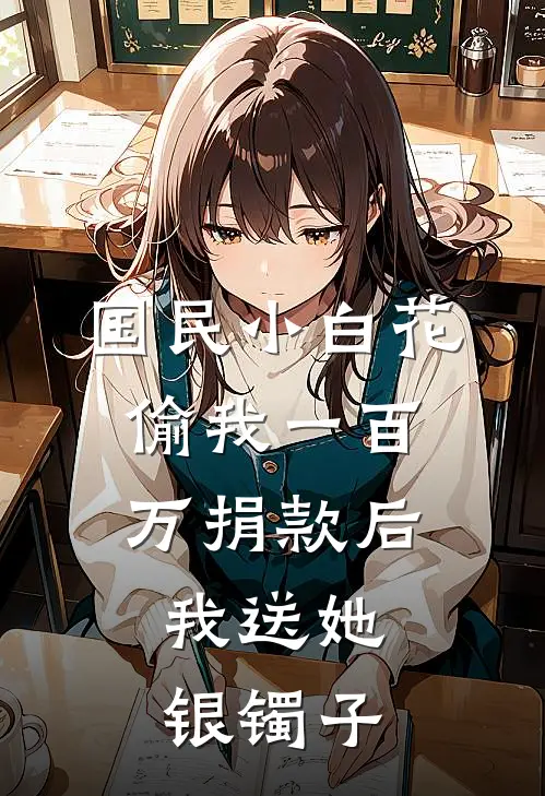 国民小白花偷我一百万捐款后，我送她银镯子