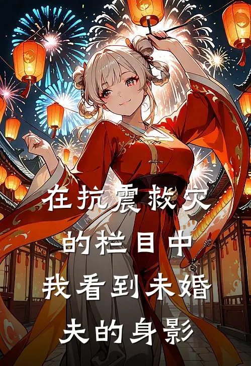 在抗震救灾的栏目中，我看到未婚夫的身影