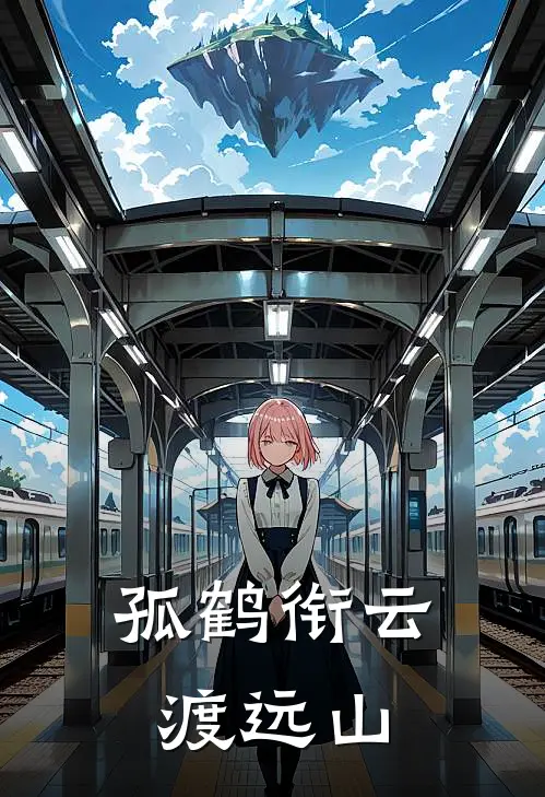 孤鹤衔云渡远山