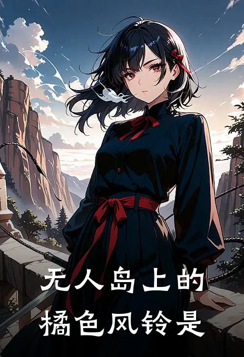 无人岛上的橘色风铃是